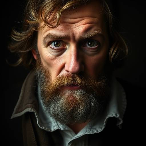 Portret foto van Pieter van Dijk.